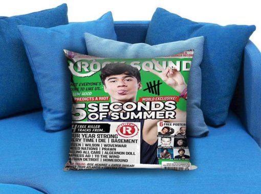 Calum Hood 5 Second Of Summer Rock Sound Pillow case