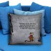 Calvin and Hobbes Quote Pillow case