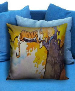 Calvin and hobbes Sleeping Pillow case