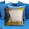 Calvin and Hobbes Sleep Square Pillow case