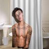 Cameron Dallas tatto shower curtain customized design for home decor