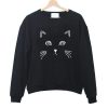 Cat Face Sweatshirt