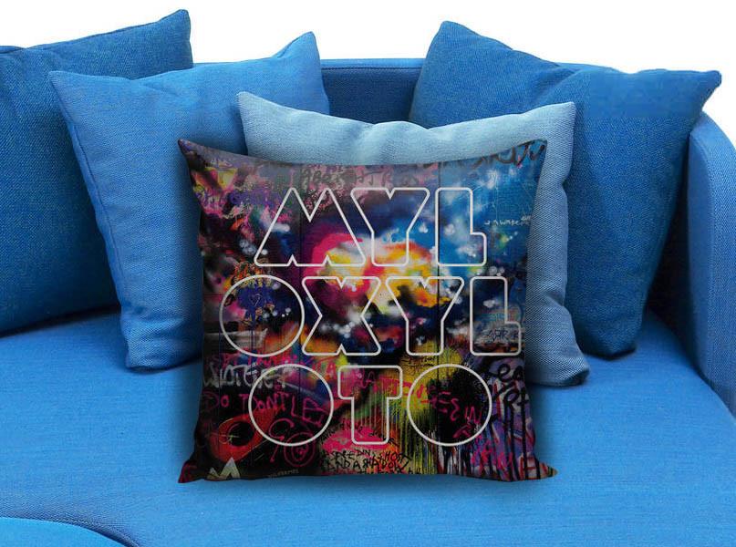 Coldplay Mylo Xyloto logo Pillow Case