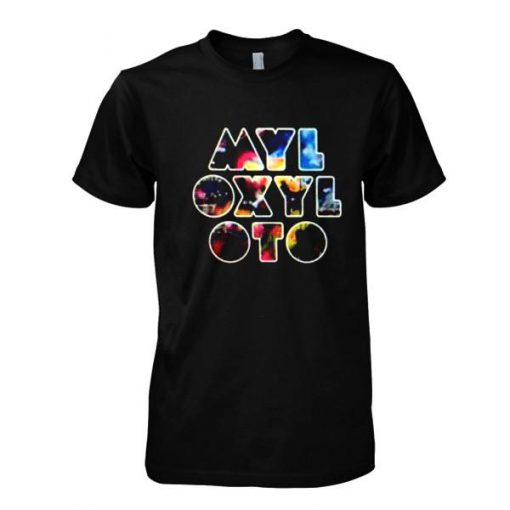 Coldplay Mylo Xyloto tshirt