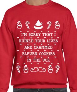 Cookies Crammed VCR - Ugly Christmas Sweater