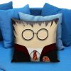 Cute Kawaii harry Potter Face Pillow case