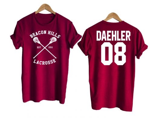 Teen Wolf shirt beacon hills tshirt DAEHLER 08 Tshirt