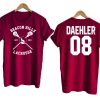 Teen Wolf shirt beacon hills tshirt DAEHLER 08 Tshirt Maroon