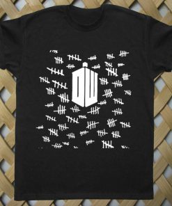 Doctor Who Tally Marks pullover T shirt