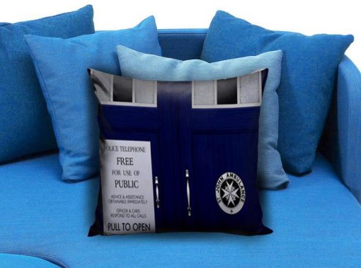 Doctor Who Tardis 05 Pillow Case