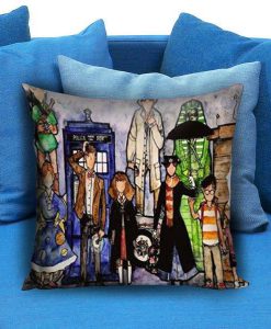 Dr Who Harry Potter Zelda in Tardis Box Pillow case