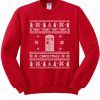 Dr Who ugly christmas sweater sweatshirt