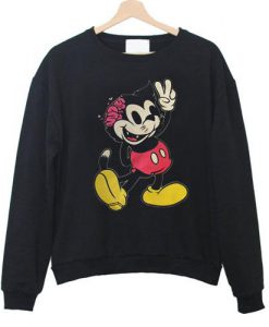 Dropdead Mickey Mouse Sweatshirt