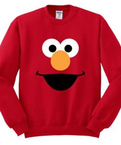 Elmo Face sweatshirt