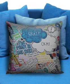 Fall Out Boys Collage FOB Pillow Case