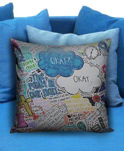 Fall Out Boys Collage FOB Pillow Case