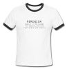 Feminism Definition Ringer Shirt