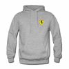 Ferrari logoga hoodie