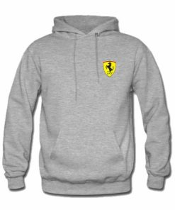 Ferrari logoga hoodie