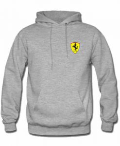 Ferrari logoga hoodie