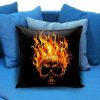 Fire Skull Pillow case