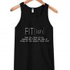 Fit tanktop