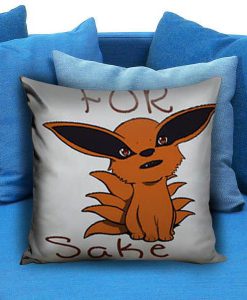 For Fox Sake cute fox Pillow case