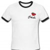 Fresh strawberry ringer t shirt