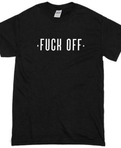 Fuck Off Hidden Message Tshirt