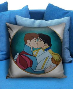 Gay Pride Princes Alternative Disney Pillow case