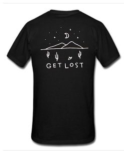 Get lost tshirt back