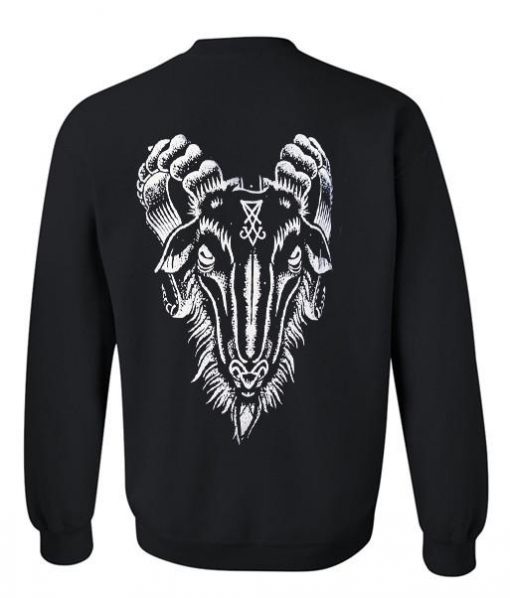 Goat sweatashirt back