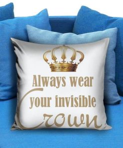 Gold Crown Pillow case
