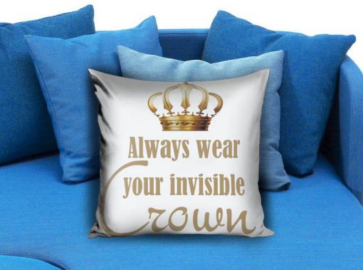 Gold Crown Pillow case