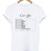Google Black Men are T Shirt