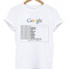 Google Black People are T Shirt