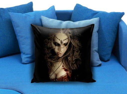 Gothic Vampire Girl Pillow Case
