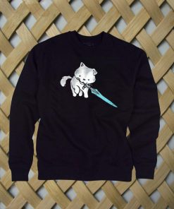 Great Grey Wolf Puppy sweatshirt