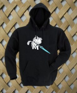 Great Grey Wolf Puppy Hoodie