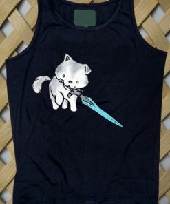 Great Grey Wolf Puppy Tank top
