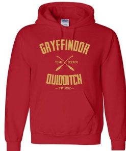Gryffindor Quidditch Harry Potter Hoodie