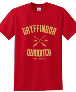 Gryffindor Quidditch Harry Potter T shirt