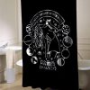 Halsey Art shower curtain customized design for home decor