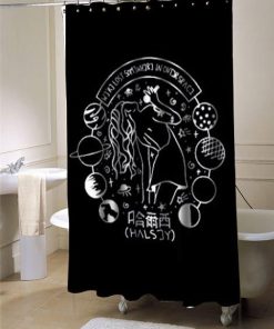 Halsey Art  shower curtain customized design for home decor