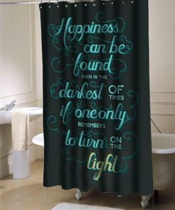 Harry Potter Quote shower curtain customized design for home decor