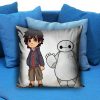 Hiro and Baymax chibi Pillow Case