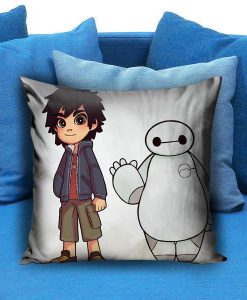 Hiro and Baymax chibi Pillow Case