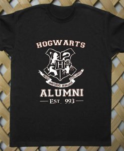 Hogwarts Alumni Harry Potter Logo T shirt