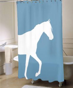 Horse  shower curtain customized design for home decor
