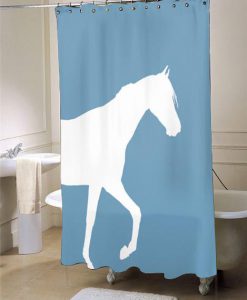 Horse  shower curtain customized design for home decor